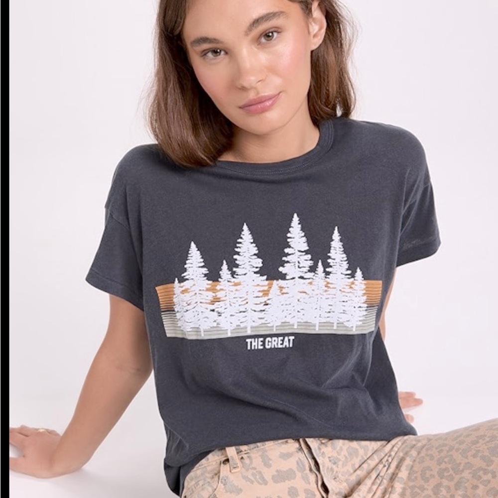 NWT The Great Boxy Crew Tee sz 1/S